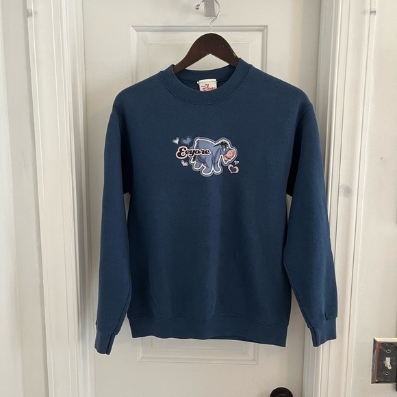 Vintage Disney Eeyore Winnie the Pooh Crewneck Sz S/M - Picture 1 of 5